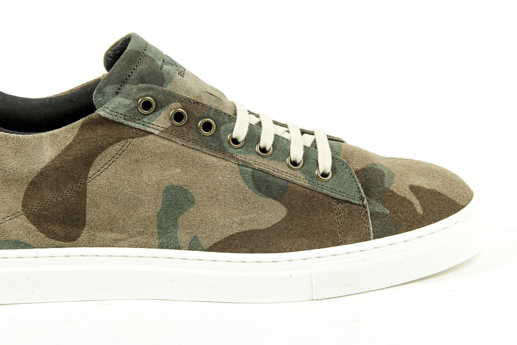 Sneaker da uomo V 1969 Italia V5390 CAMOSCIO MIMETICO