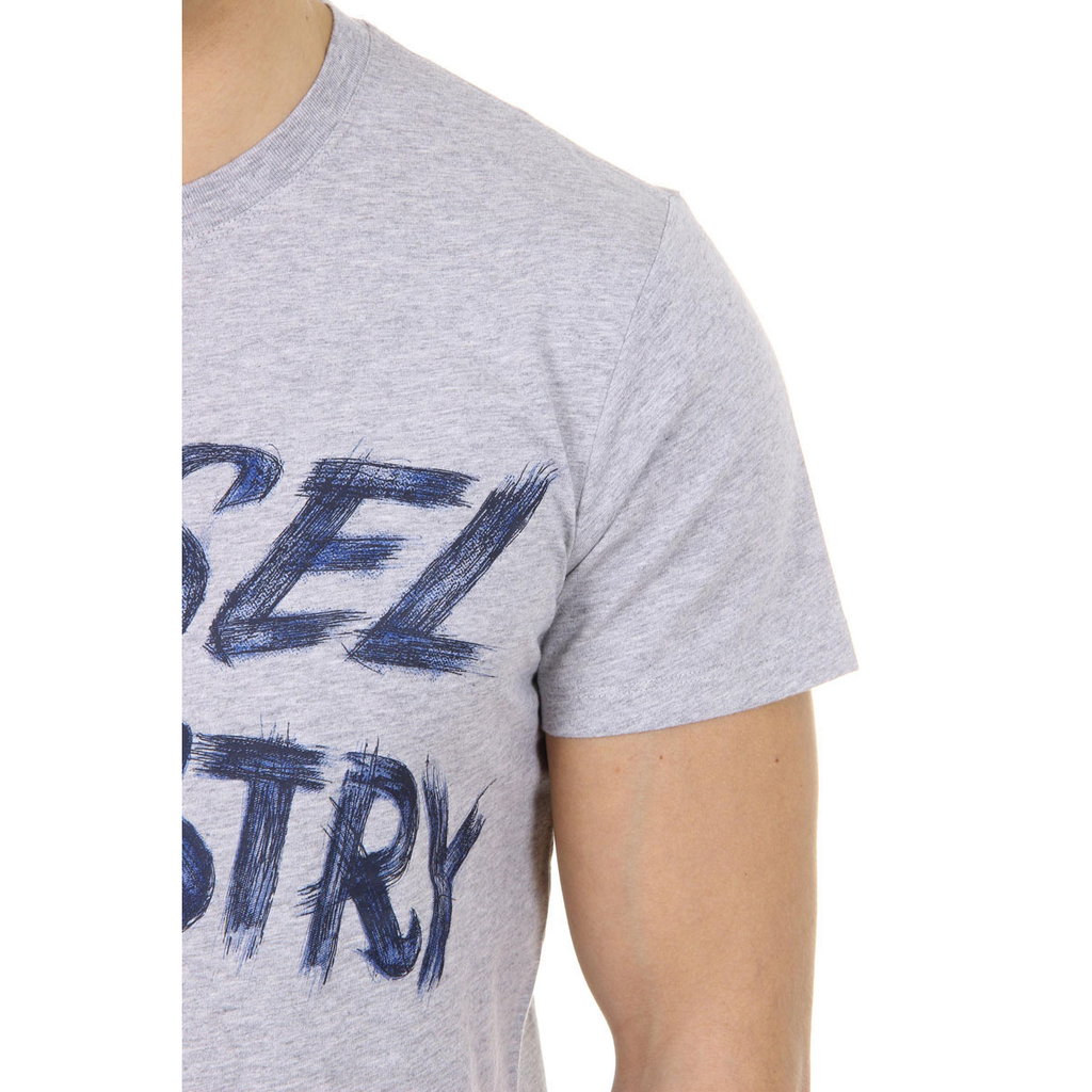Diesel T-Shirt Uomo Maniche Corte Girocollo 00SGFJ 0091B 912 T-AETHALAS