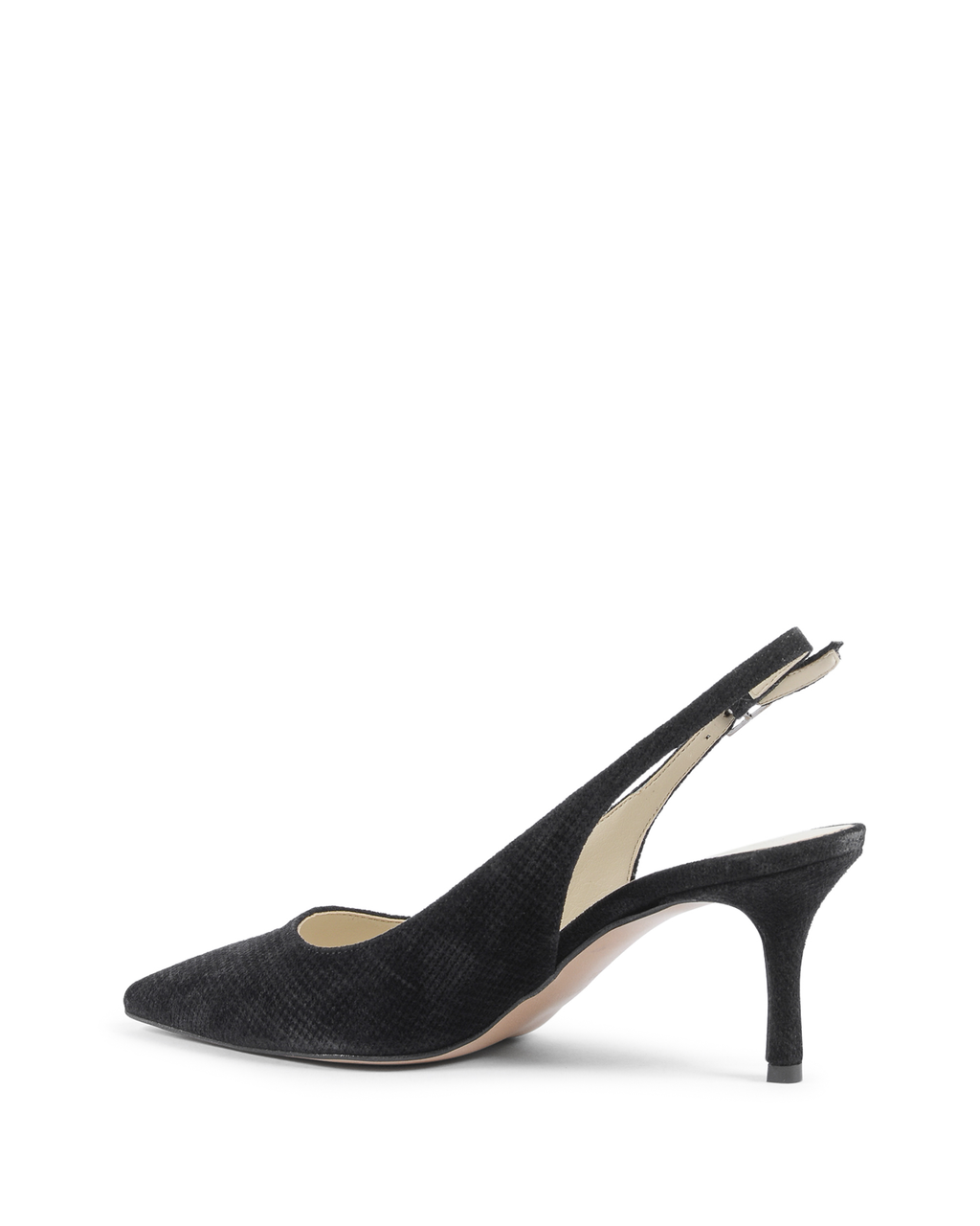 19V69 Italia Womens Slingback Pump Nero PALOMA65 SOFTY PRINT NERO