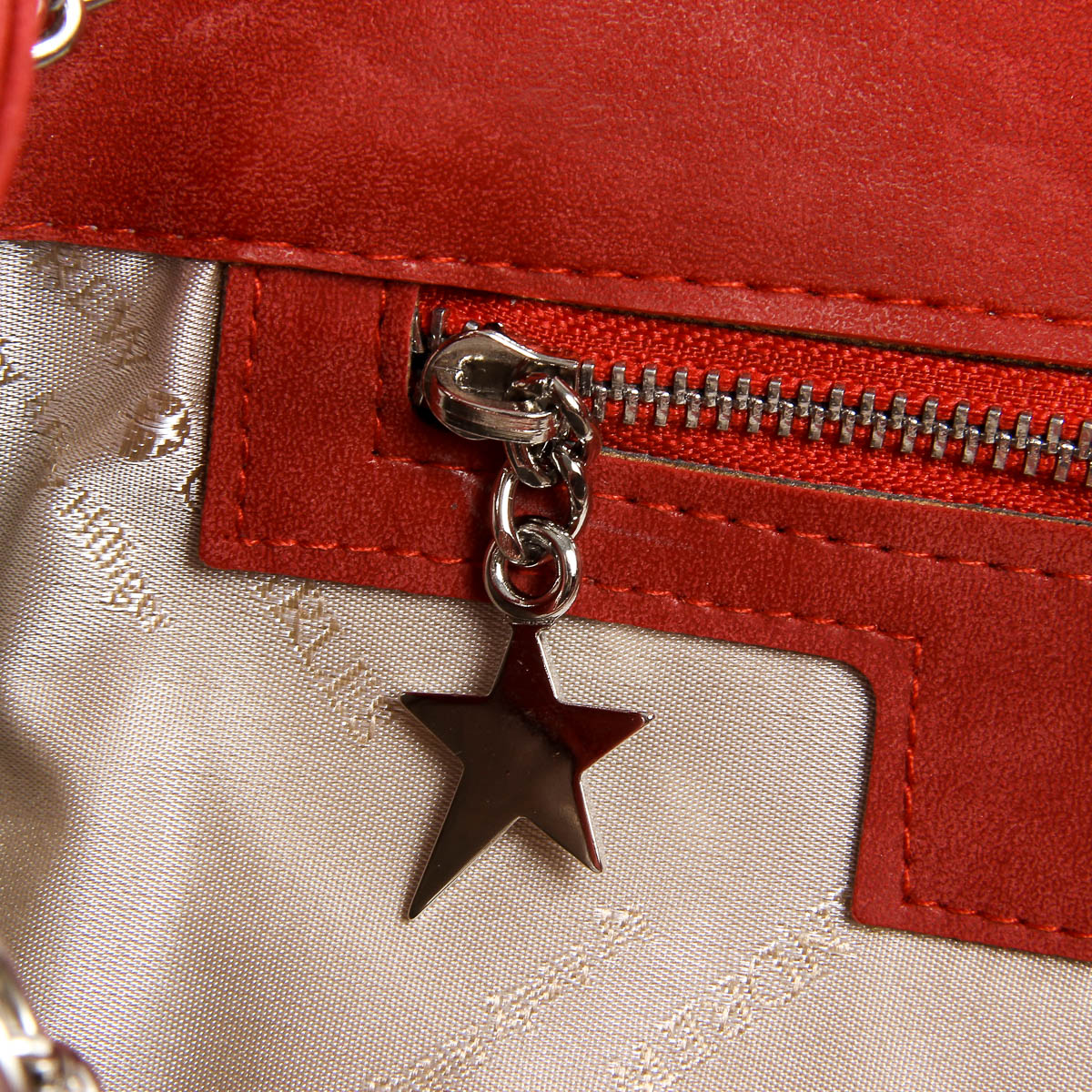 Borsa a mano da donna Andrew Charles rossa KIARA