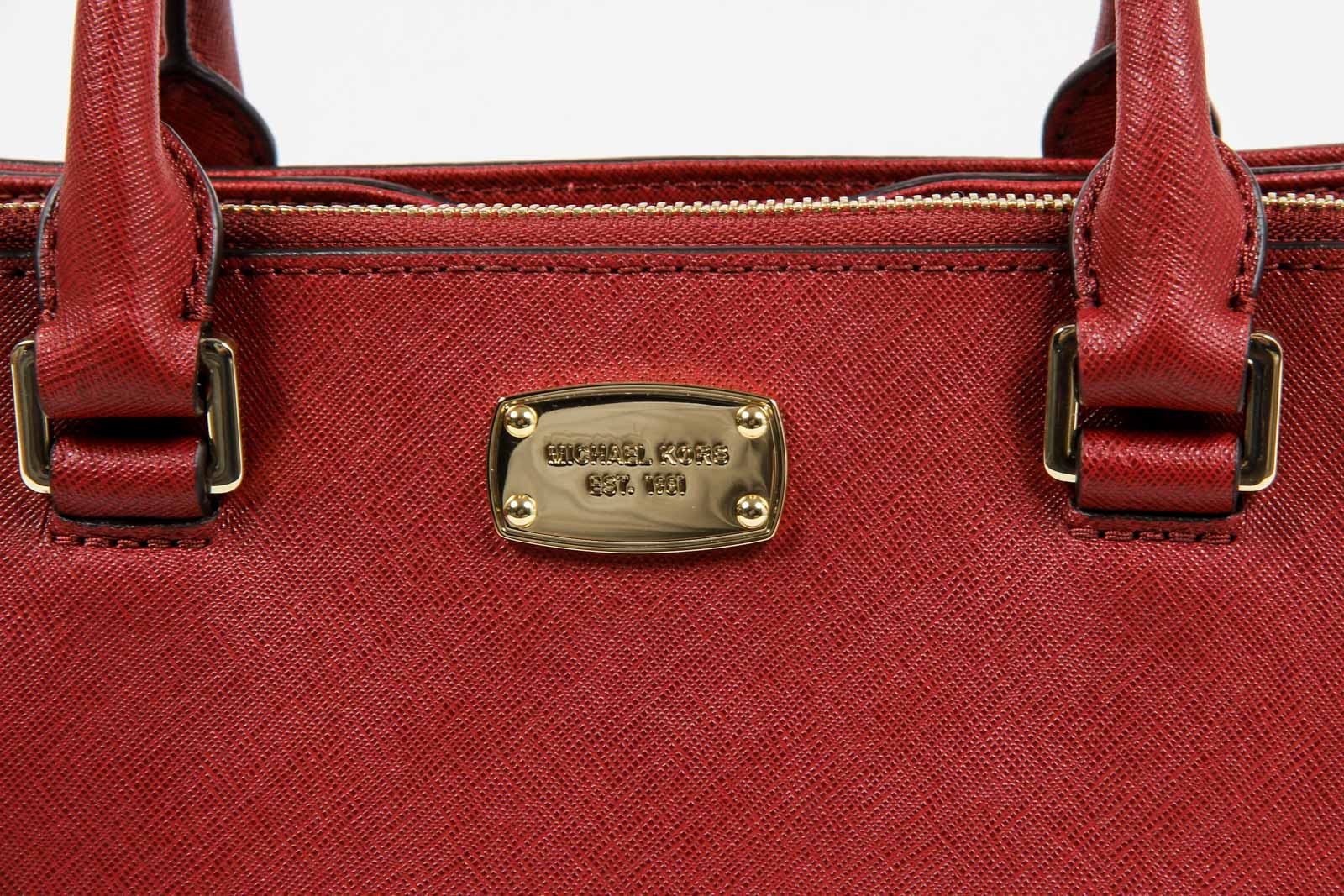 Borsa a mano media in pelle Kellen da donna Michael Kors