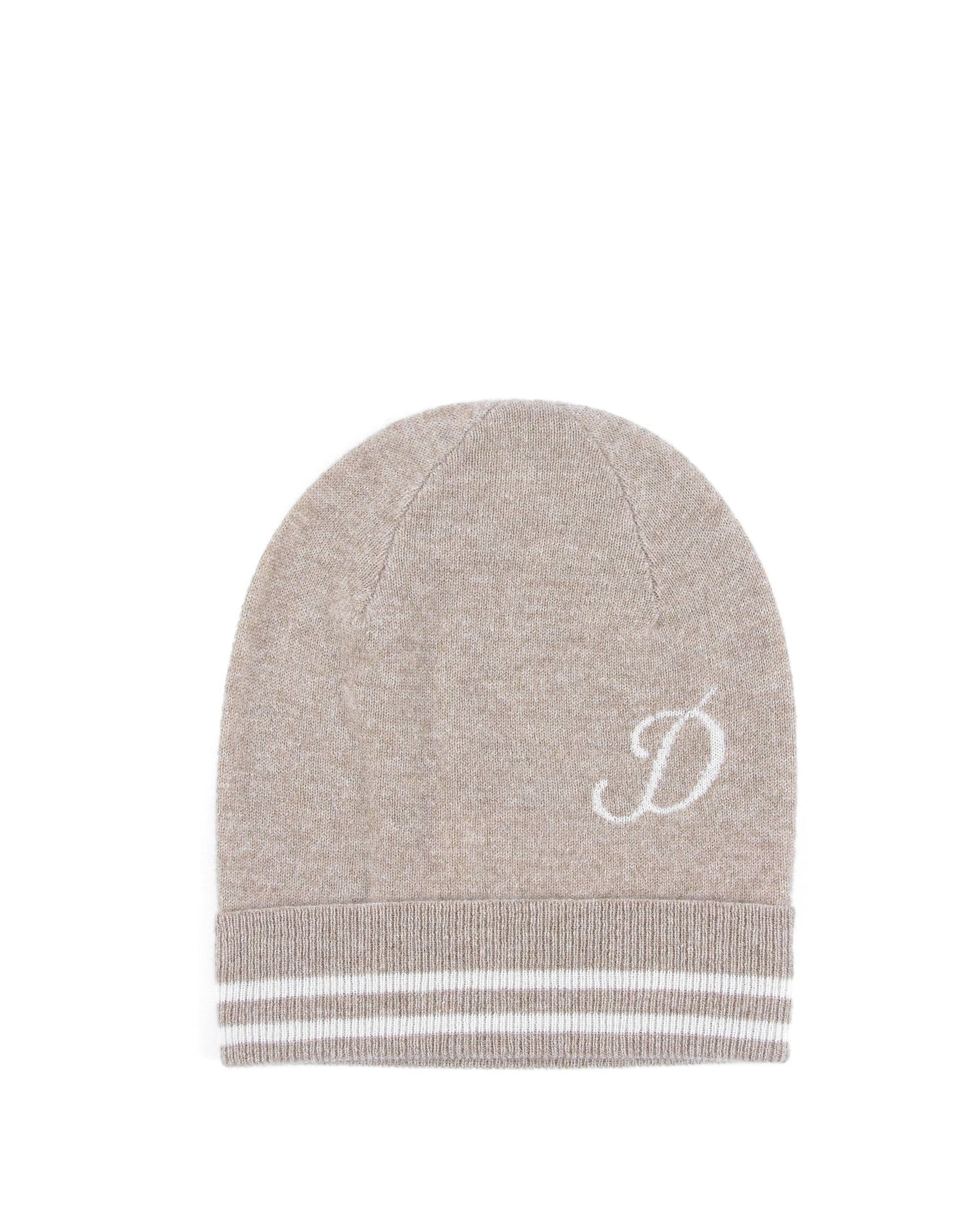 Berretto monogrammato Dee Ocleppo BRUNTSFIELD CAMEL D