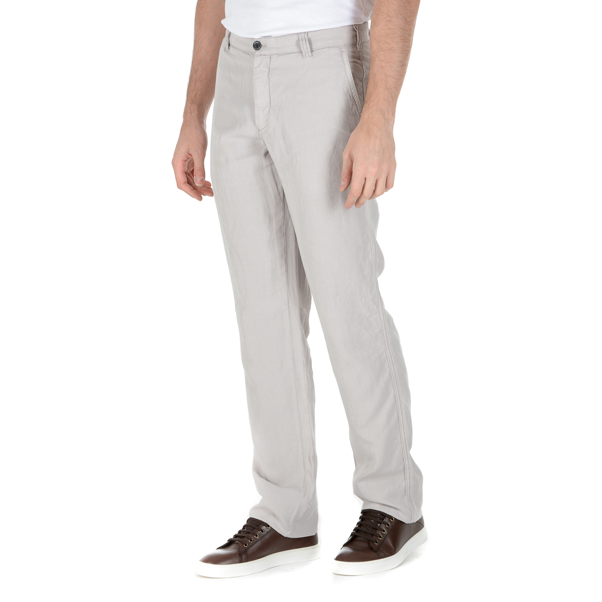 Pantaloni Armani Collezioni Uomo Grigi