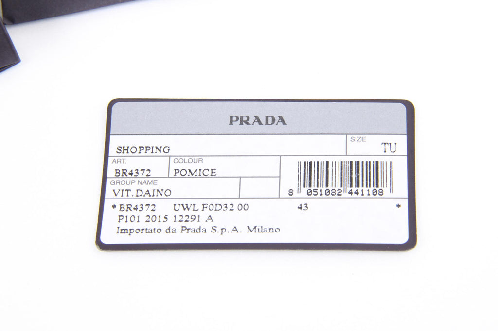 Borsa tote Prada BR4372 Pomice Vitello Daino