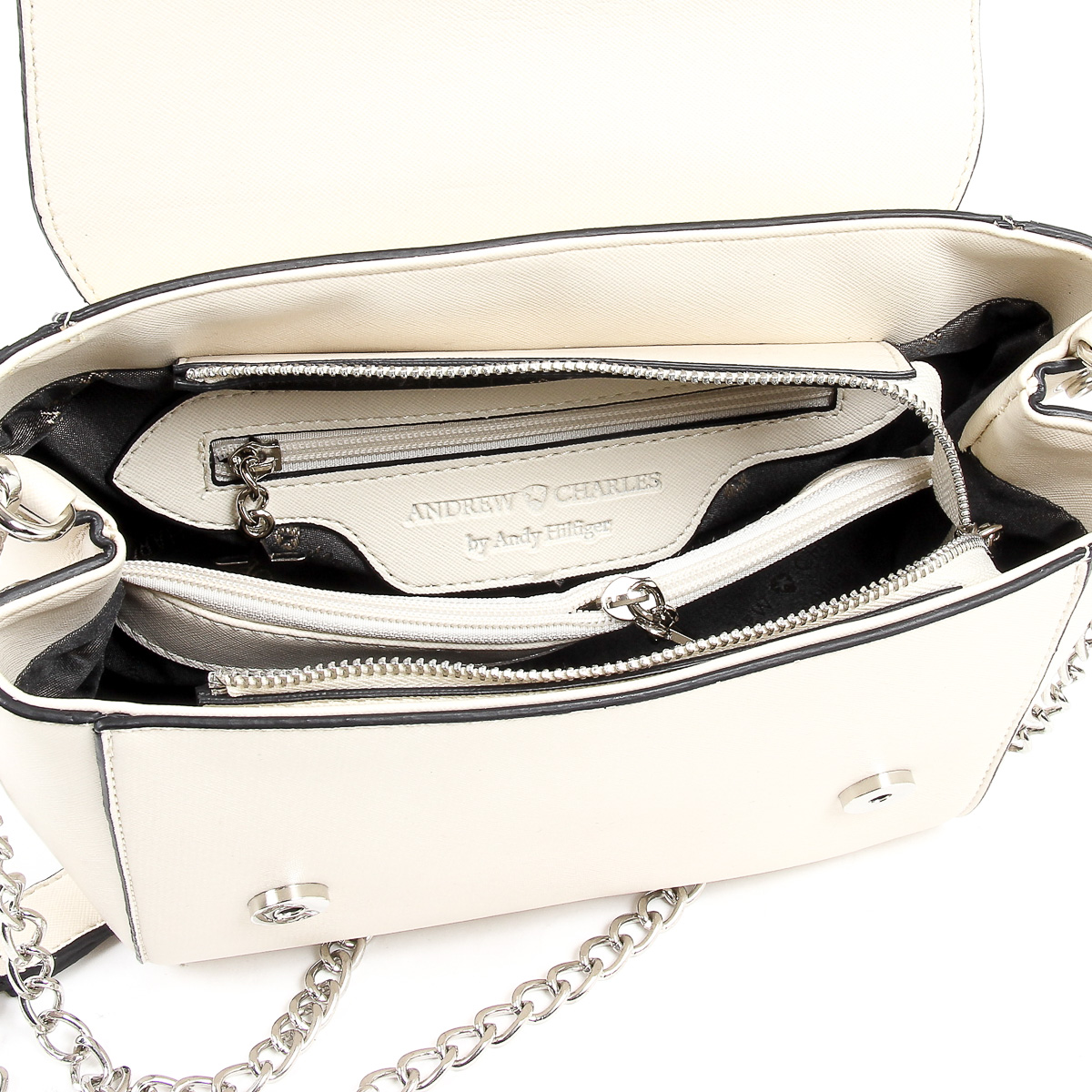 Borsa a mano da donna Andrew Charles Beige VERA