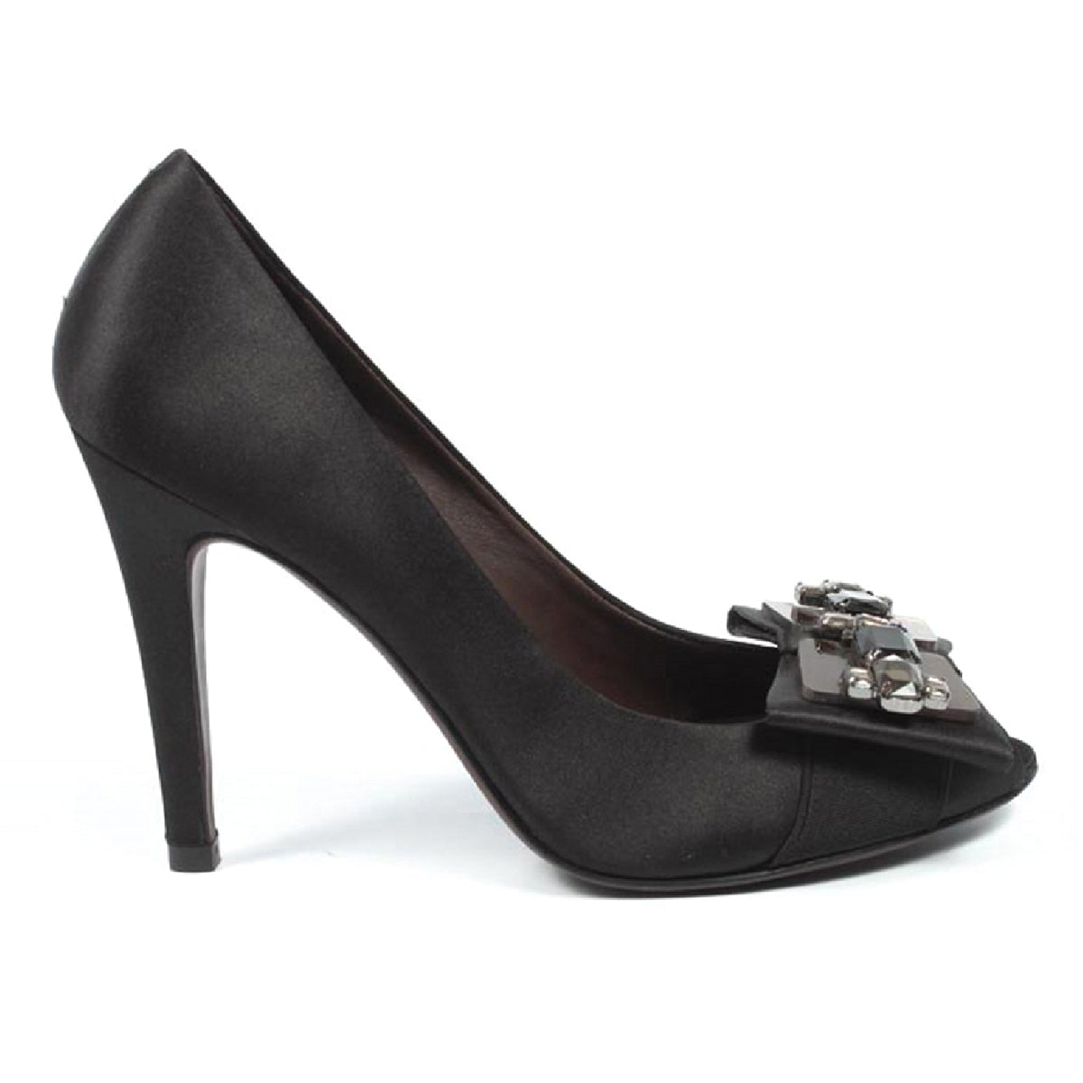 Max Azria - Décolleté da donna con punta aperta MA-ISHA BLACK