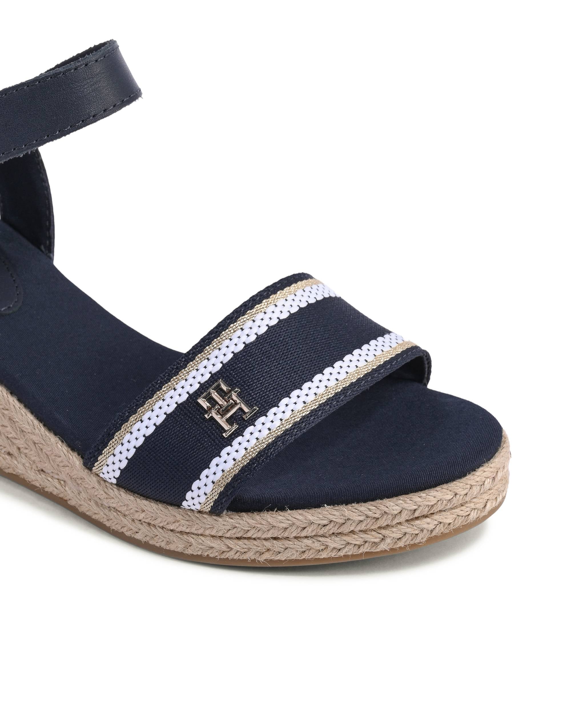 Sandalo da donna Tommy Hilfiger blu FW0FW08044DW6