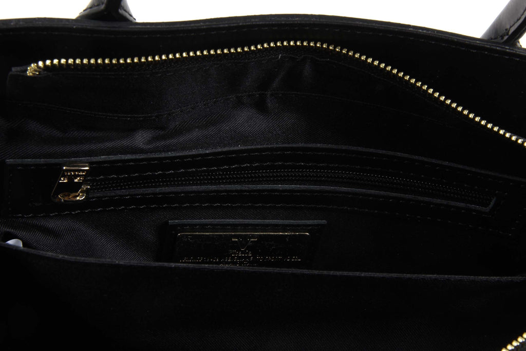 Borsa Donna V 1969 Italia H491-52 RUGA-ARUBA NERO-GRIGIO