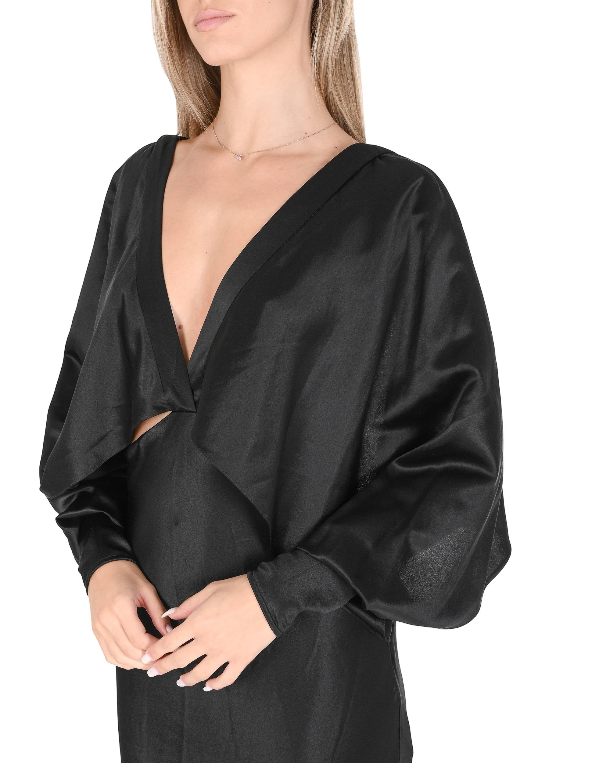 Abito da donna Saint Laurent 801228Y001W 1000 801