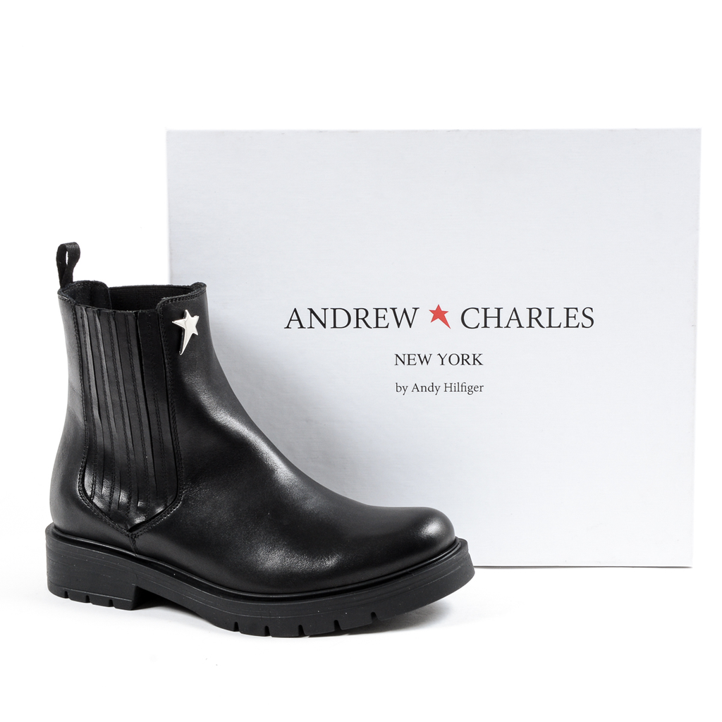 Stivaletti da donna Andrew Charles neri HAYLEY