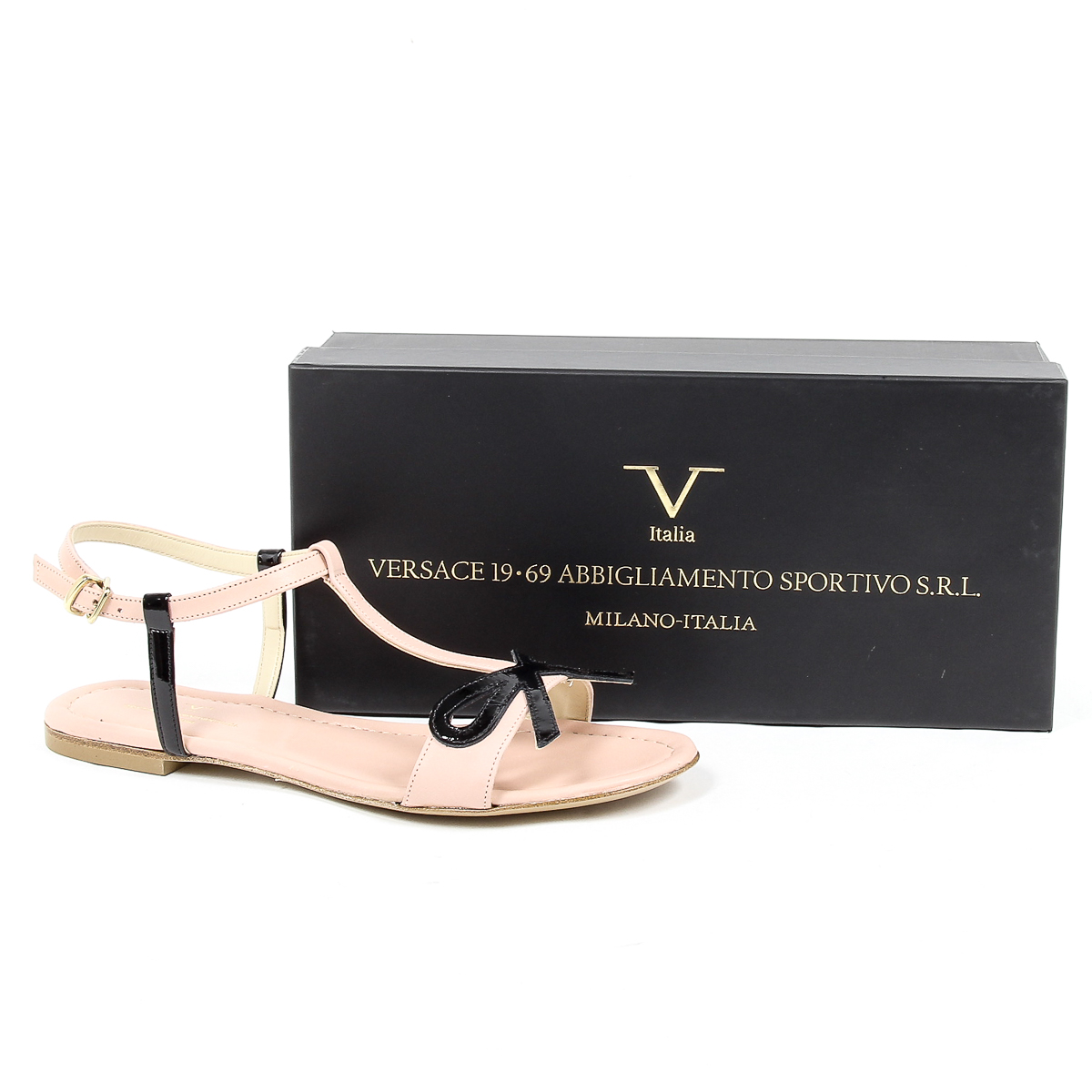 V 1969 Italia Sandalo piatto da donna Rosa LISA