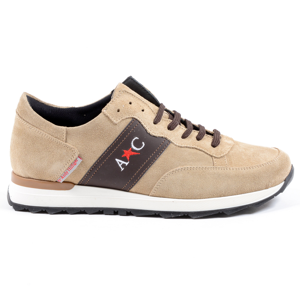 Andrew Charles Sneaker da uomo beige LENNY