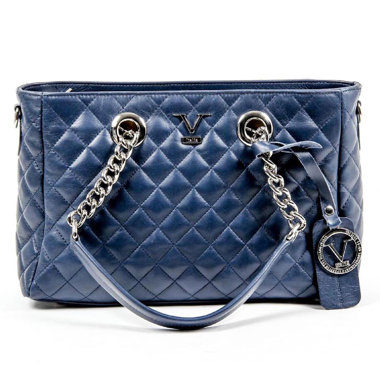 V 1969 Italia Borsa da donna V011 S BLUE JEANS