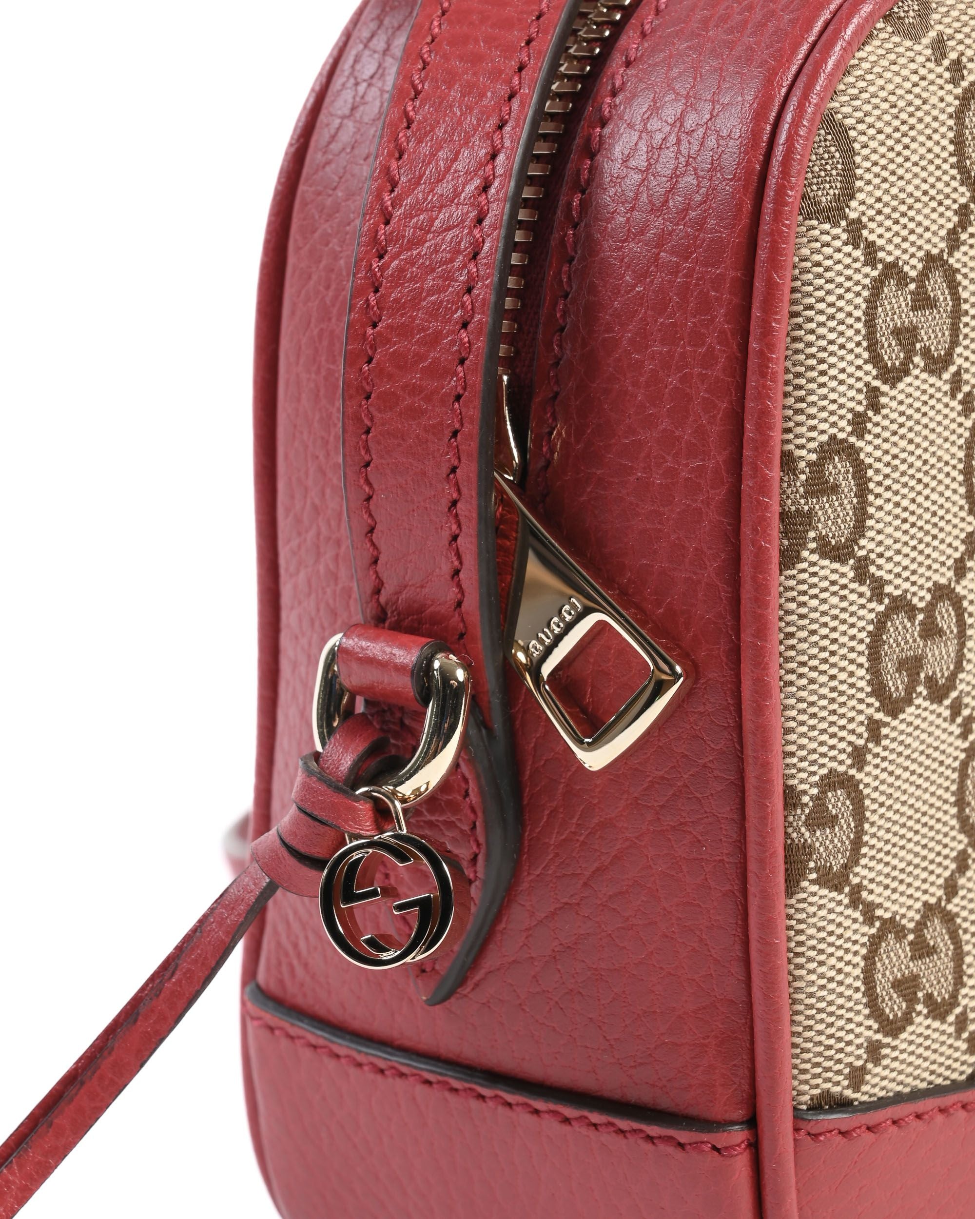 Borsa Gucci GG Monogram Camera mini bree 449413 KY9LG 8606