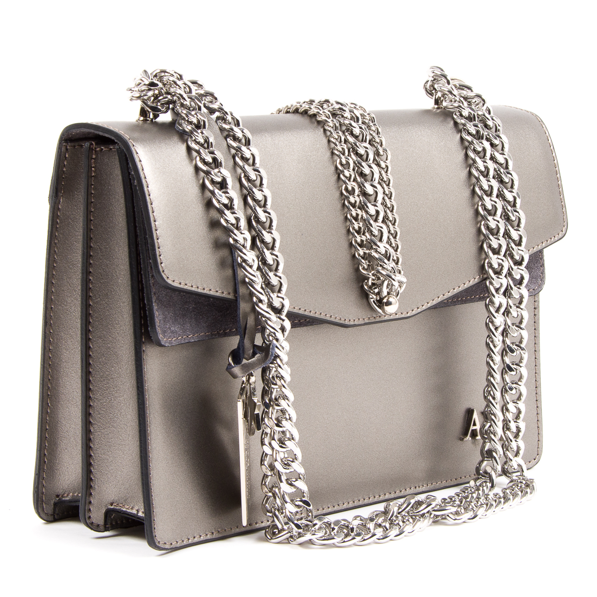 Borsa da donna Andrew Charles con anello in argento