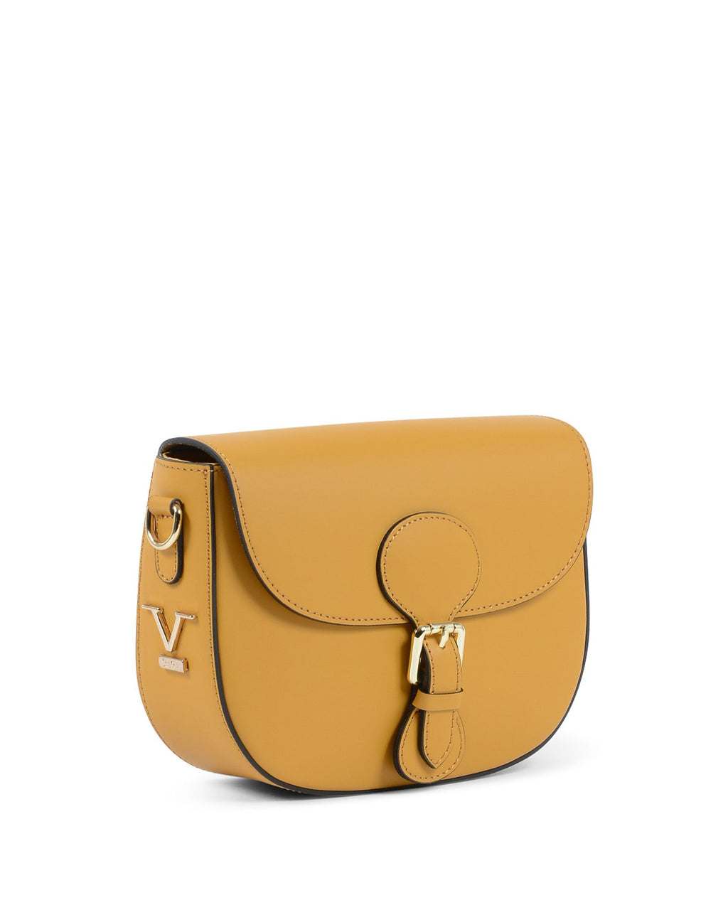 Borsa a tracolla da donna V Italia Yelloe BL10296 RUGA SENAPE