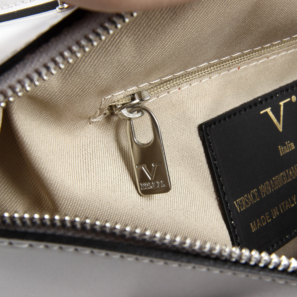 V 1969 Italia Womens Handbag V003-S RUGA GRIGIO