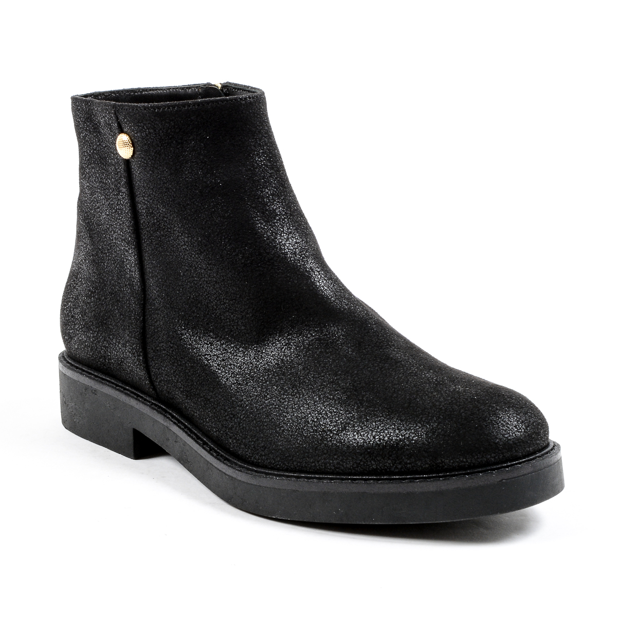 V 1969 Italia Stivaletto da donna nero TILLY
