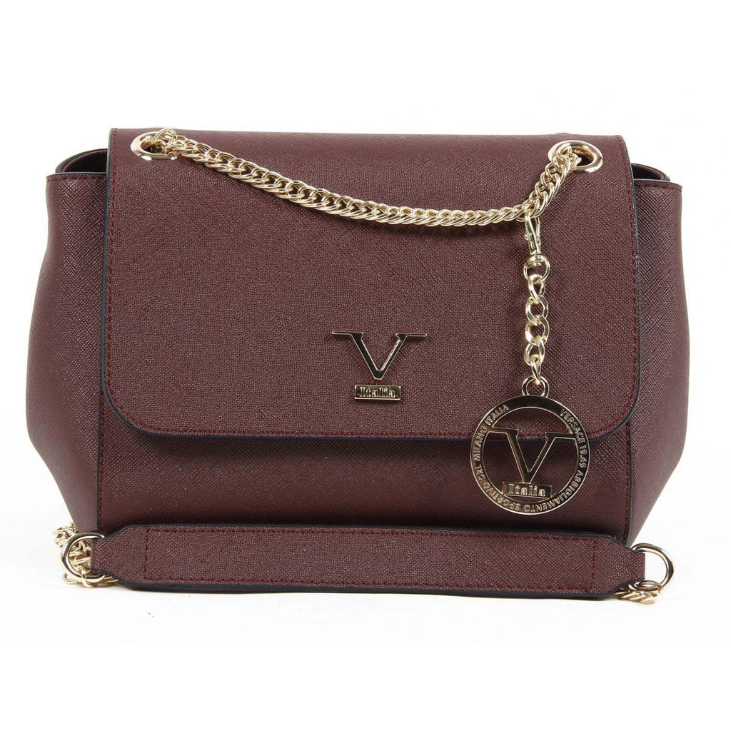 V 1969 Italia Borsa da donna VE014 CLARET RED