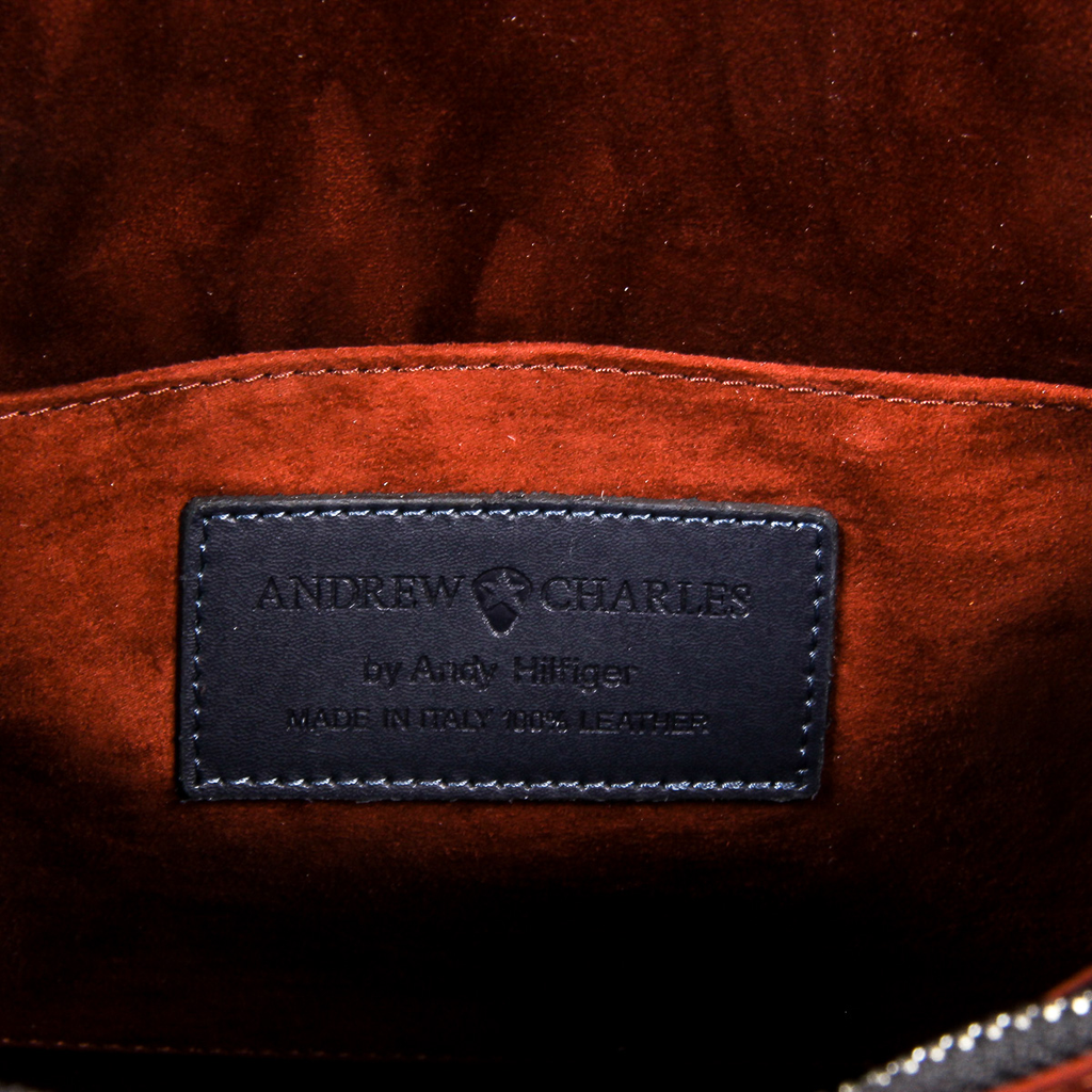 Borsa a mano da donna Andrew Charles Blu scuro NELLY