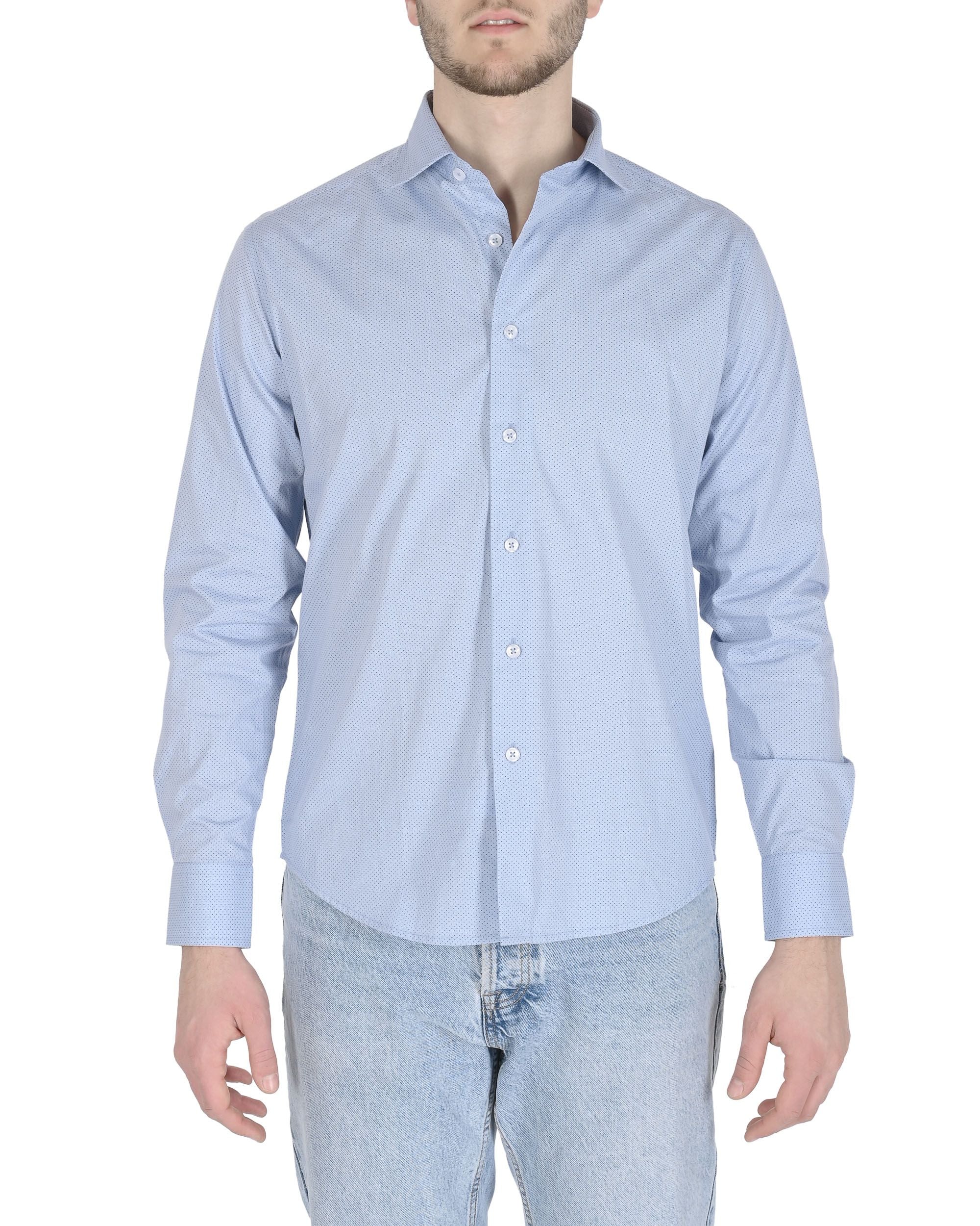 19V69 Italia Maglia Uomo JERALD AZZURRO CHIARO