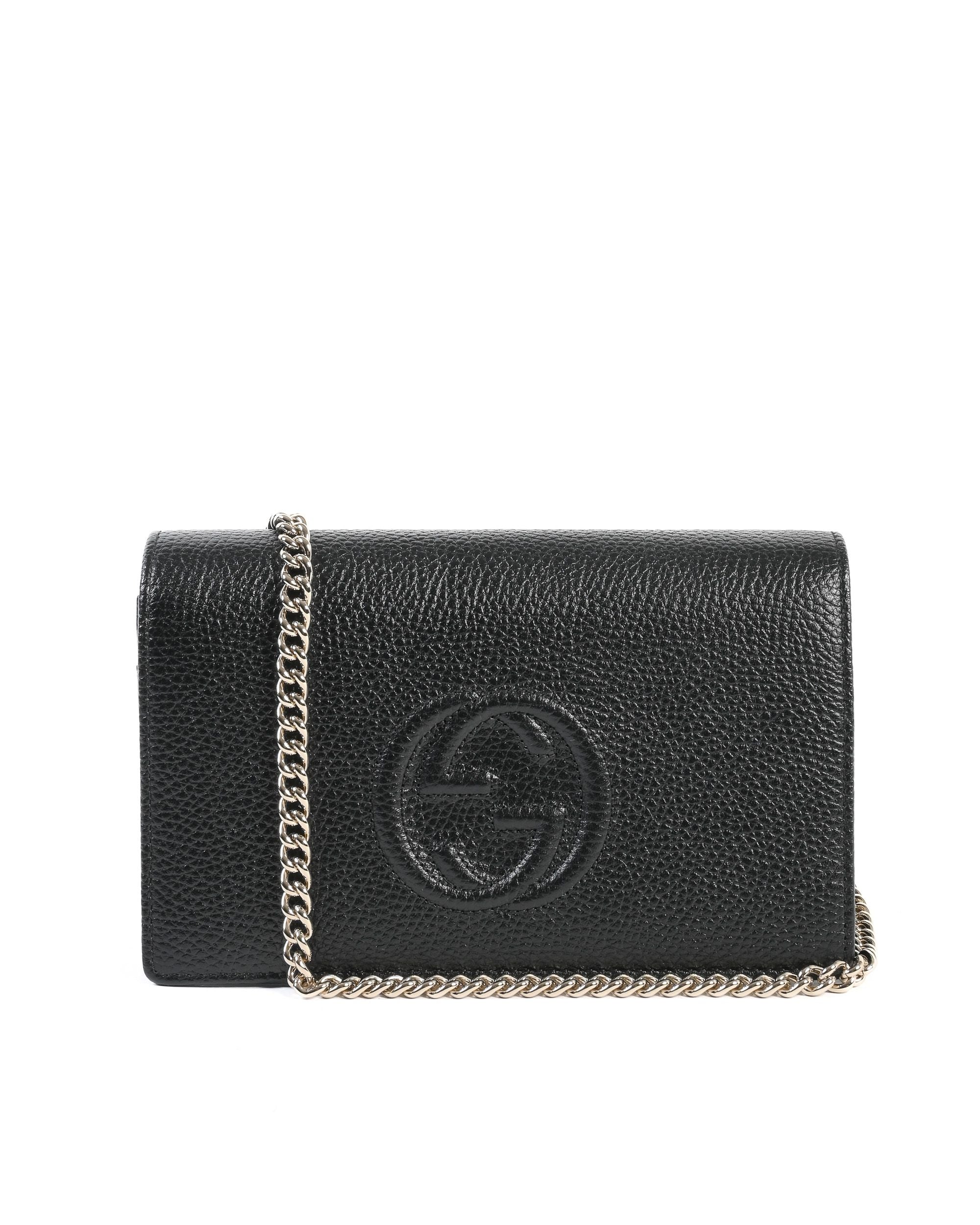 Borsa a tracolla Gucci Soho in pelle 598211 A7M0G 1000
