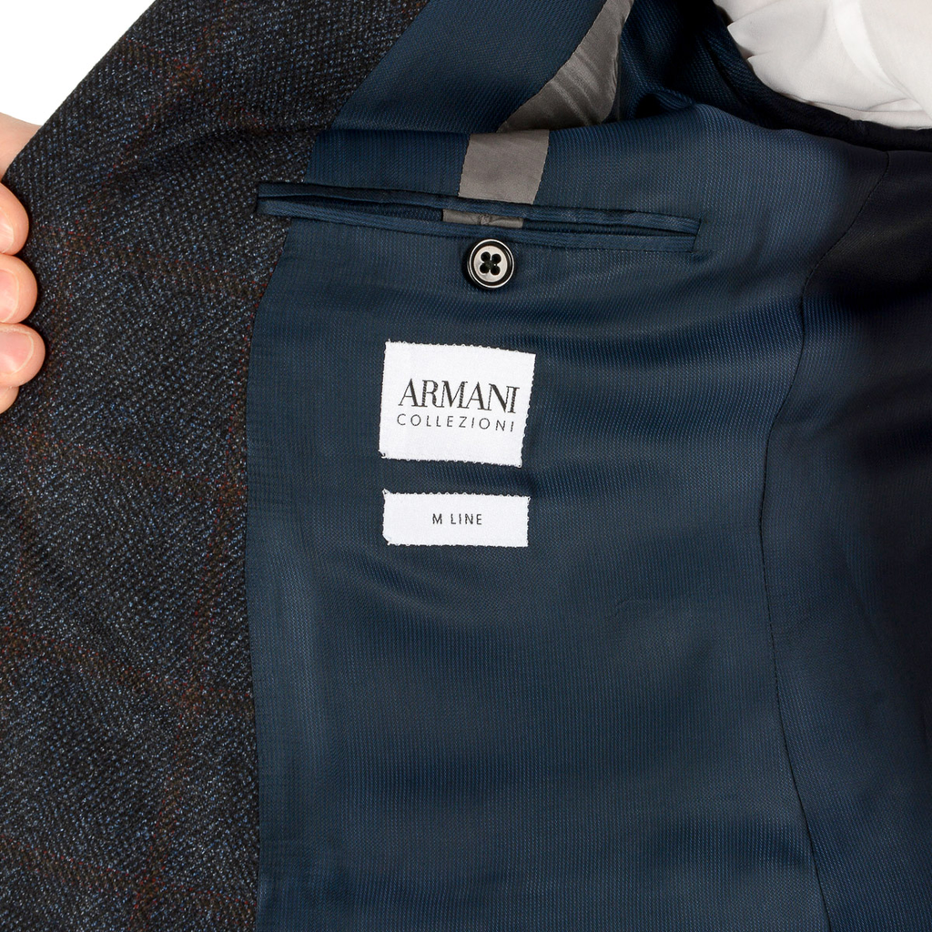 Giacca da uomo Armani Collezioni Blu scuro
