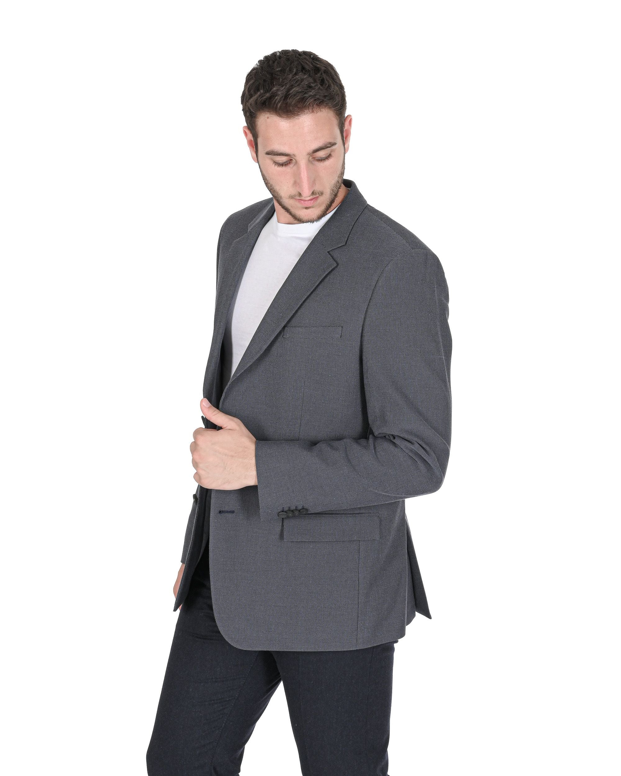 Calvin Klein Blazer da uomo blu K1IK101206478