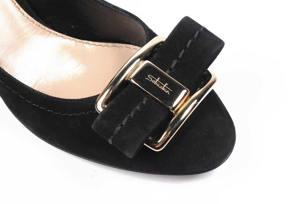 Décolleté da donna Sebastian Milano S5213 CAMOSCIO ASIAGO SUEDE
