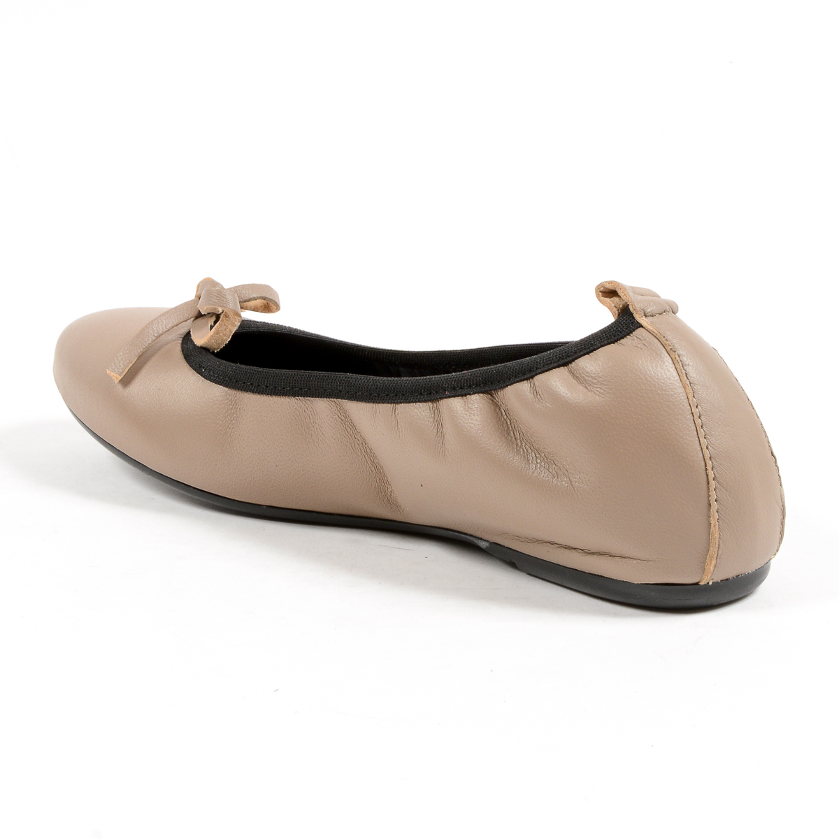 Andrew Charles Ballerina morbida da donna, color talpa, GWEN