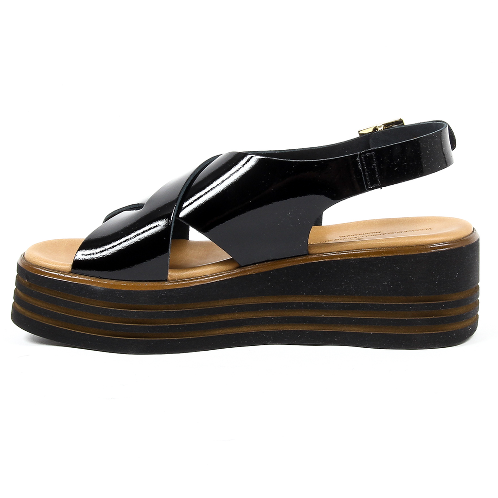 Sandalo flatform da donna V 1969 Italia