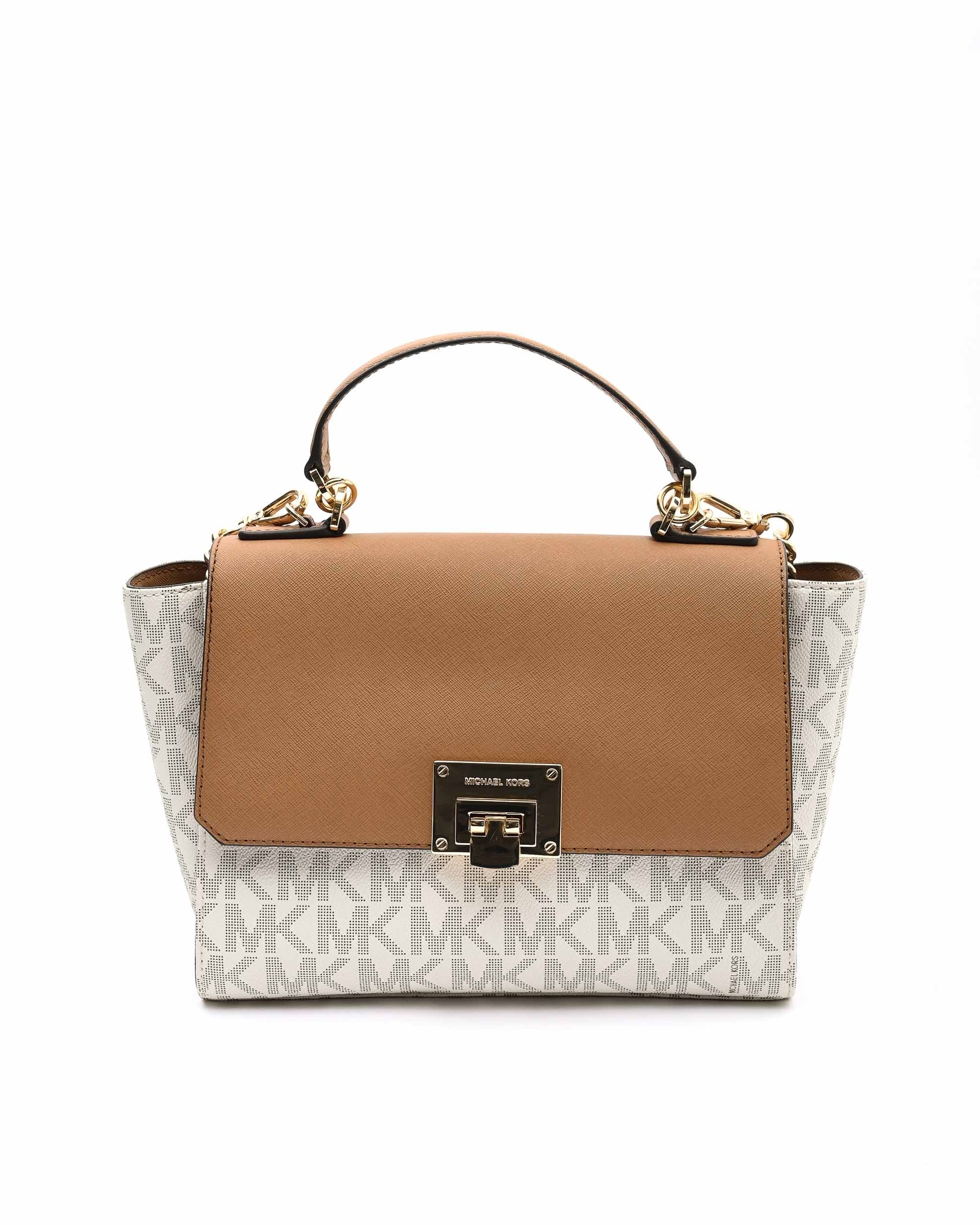 Borsa a mano da donna Michael Kors 35T7GT4S6B VANIGLIA ACRN