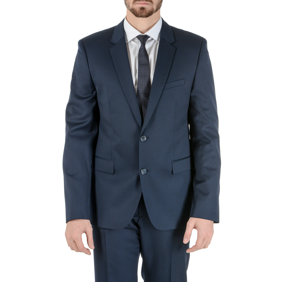 Abito da uomo Hugo Boss blu scuro AERON HAMEN