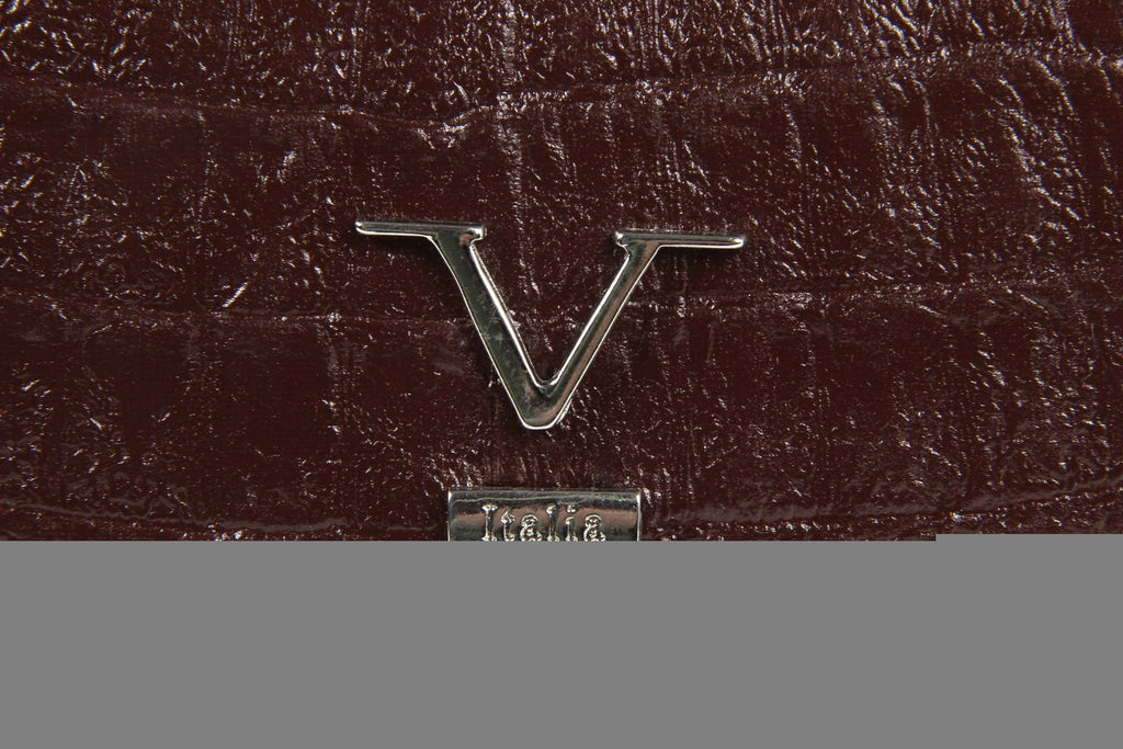 V 1969 Italia Borsa da donna ARC04 PELAGIA COCCO BORDEAUX