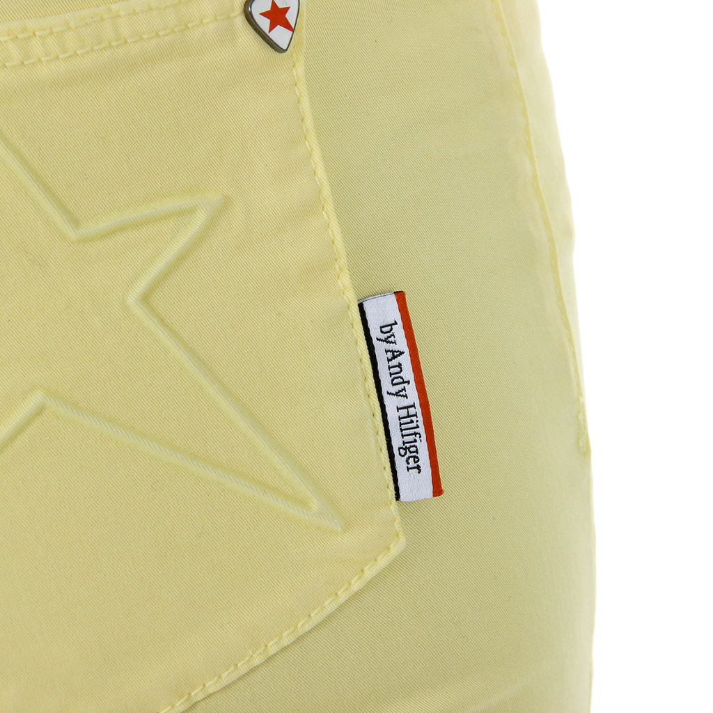 Pantaloni da donna Andrew Charles gialli CLAIRE