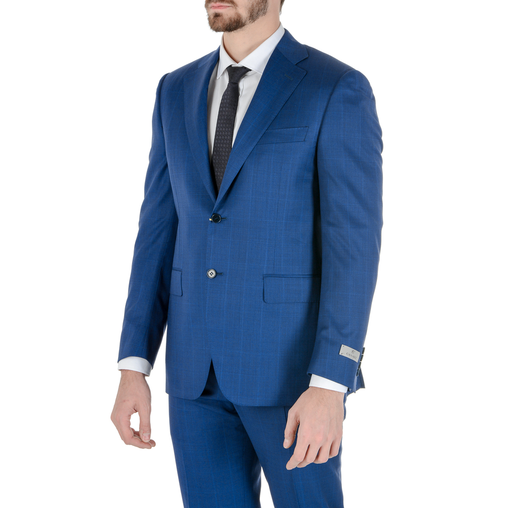 Abito da uomo Canali maniche lunghe blu