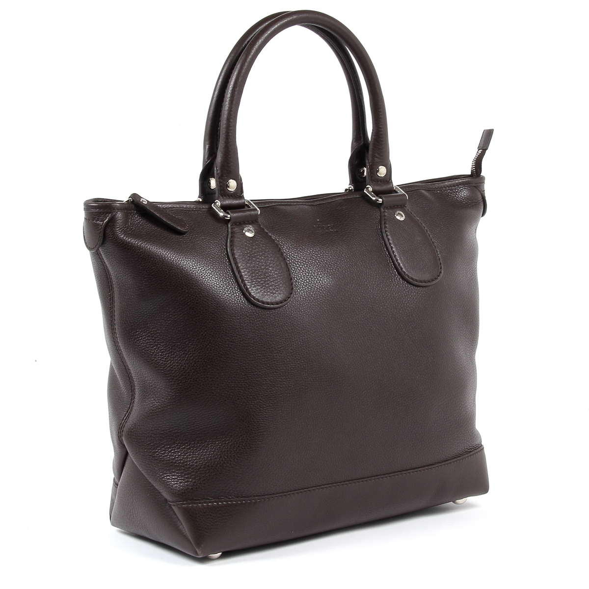 Gucci Borsa da donna in vitello morbido marrone scuro 246358 2140