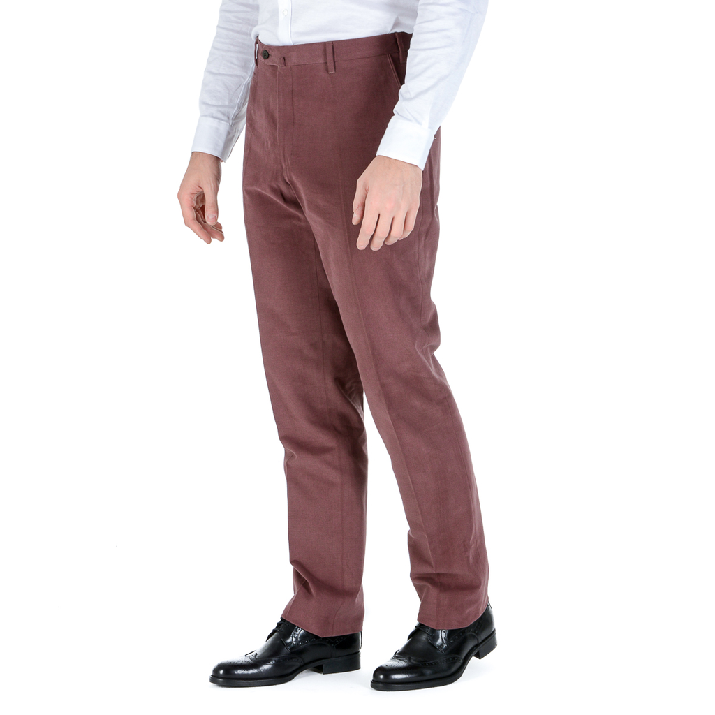 Corneliani Pantaloni Uomo Bordeaux