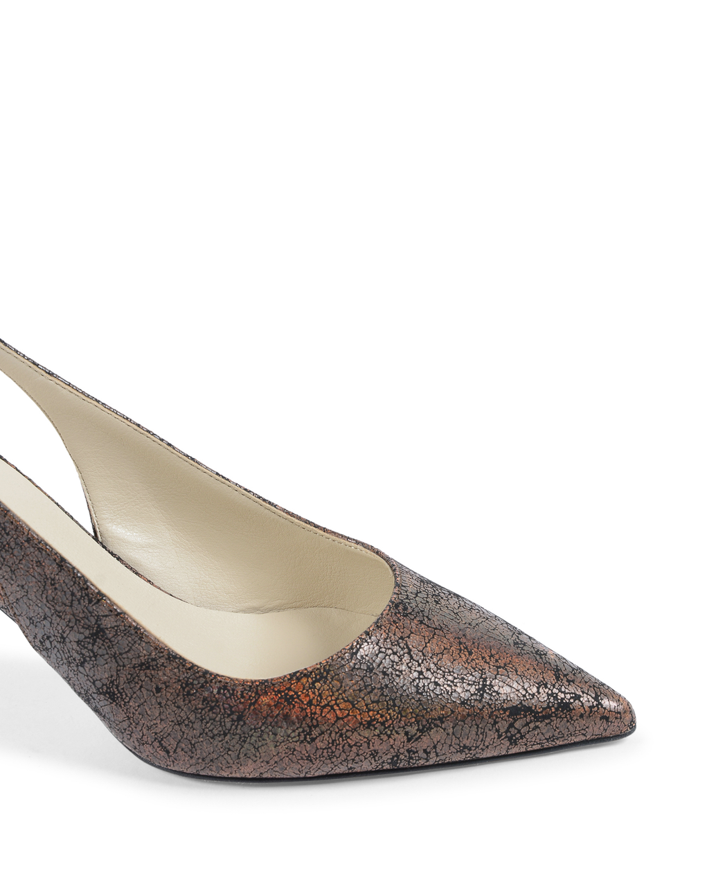 19V69 Italia Womens Slingback Pump Bronze PALOMA65 BOTTOLATO RAME