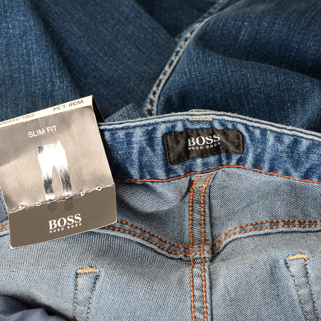 Jeans da uomo Hugo Boss blu DELAWARE