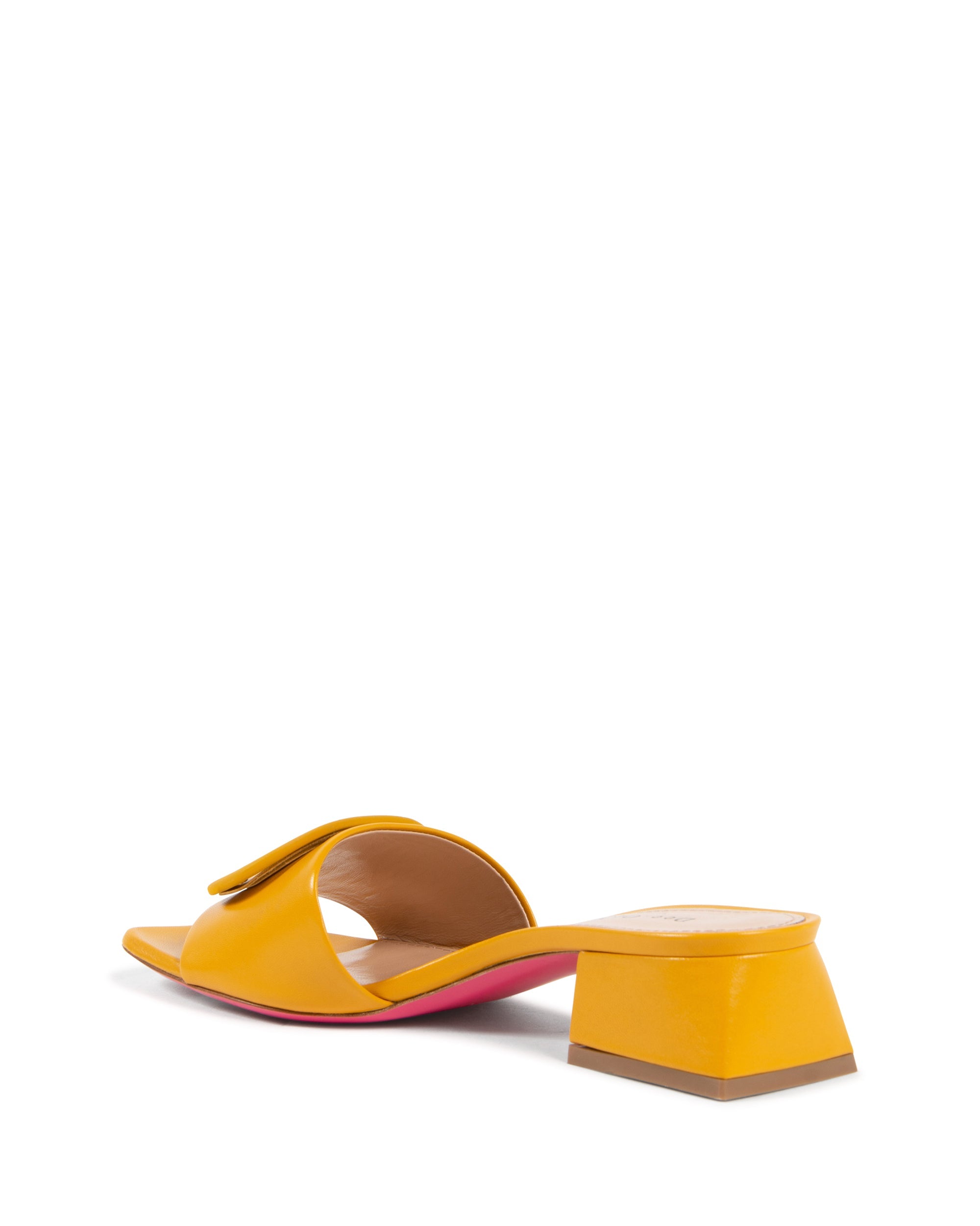 Dizzy Logo Mule Mustard