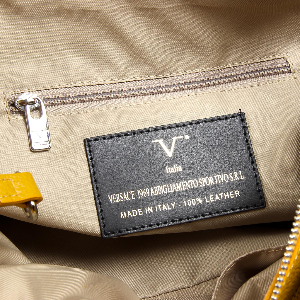 Borsa da donna V 1969 Italia V012-S DOLLARO SENAPE