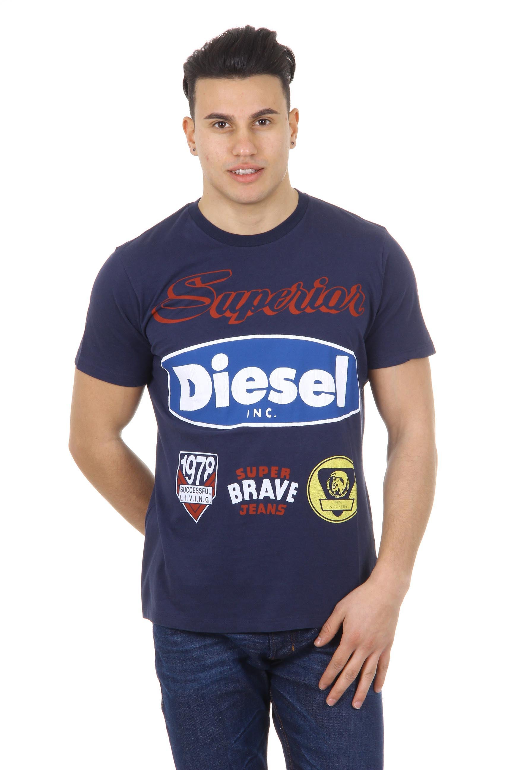 Maglietta da uomo Diesel T-CHRESTOS 00SGF8 0091B 81E