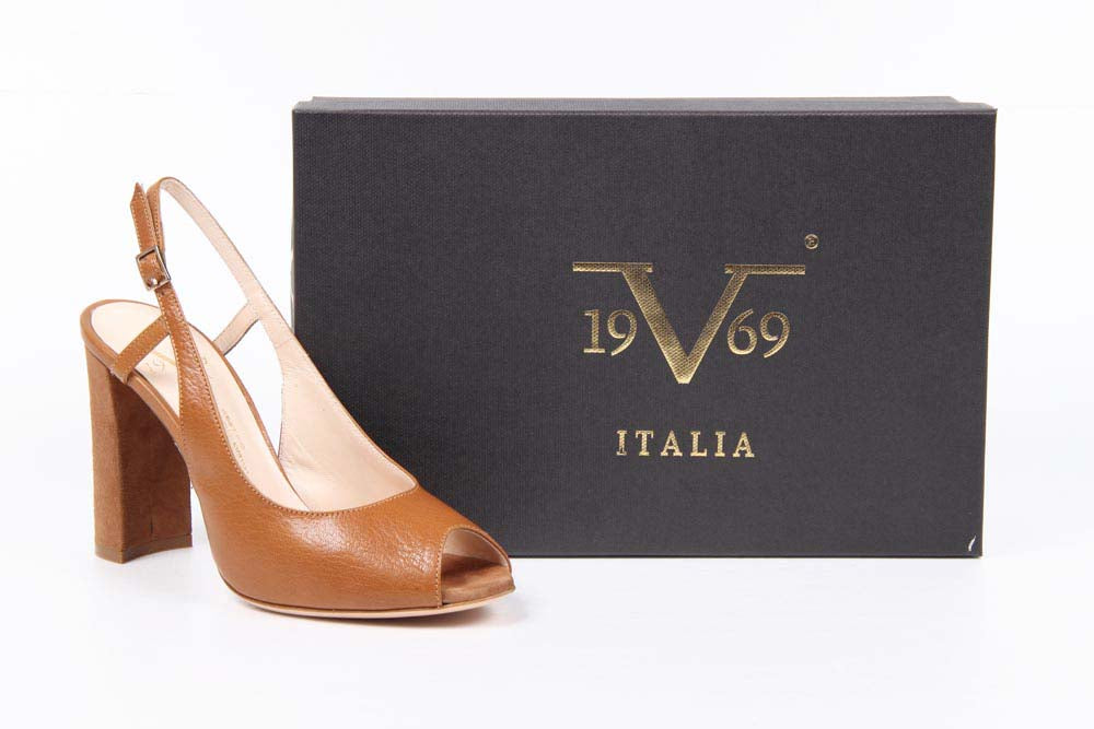 Sandalo Slingback da Donna V 1969 Italia 5616 VAL95 PE ELIOS15TER CAPRETTO ELIOS TERRA