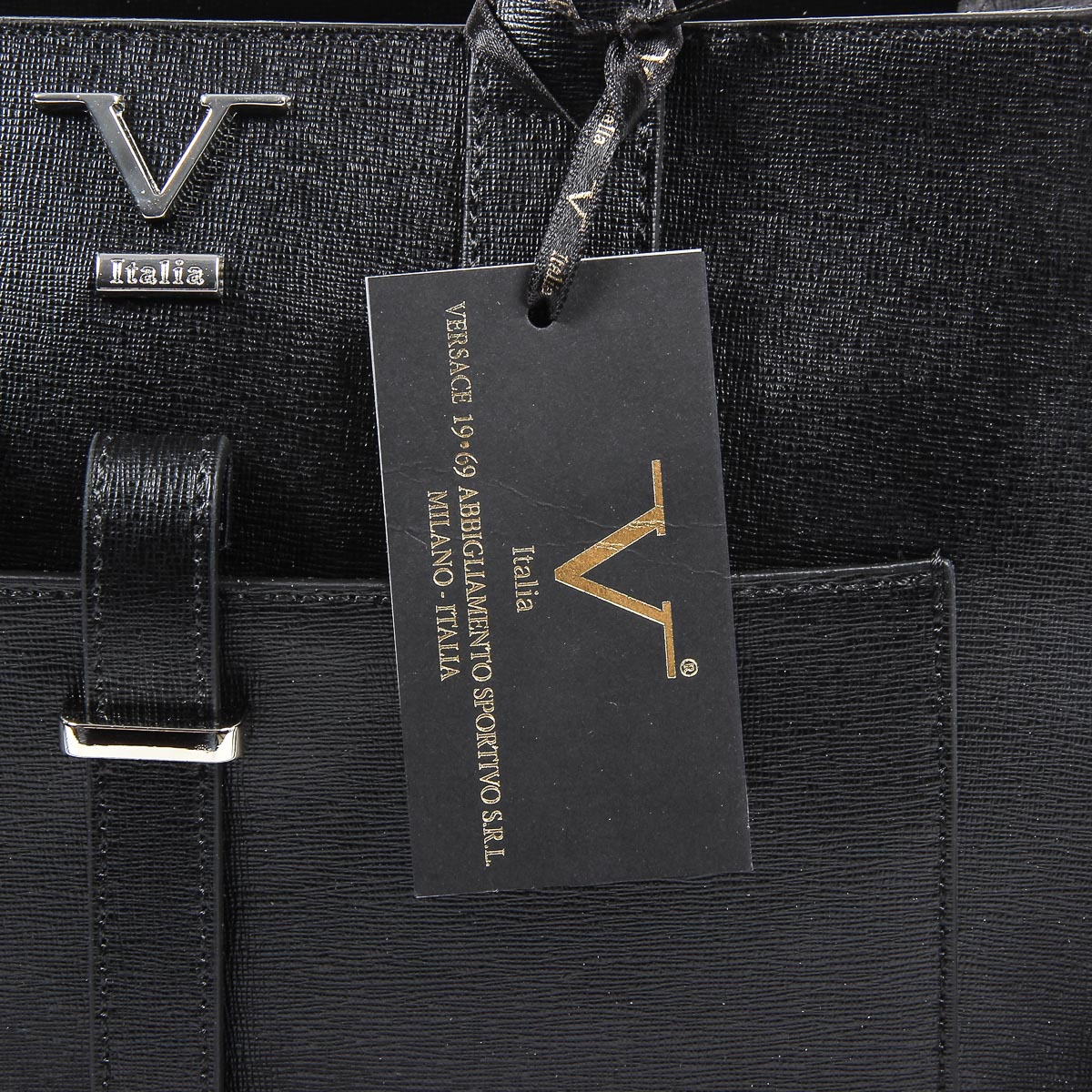 V 1969 Italia Borsa da donna V006-S SAFFIANO NERO