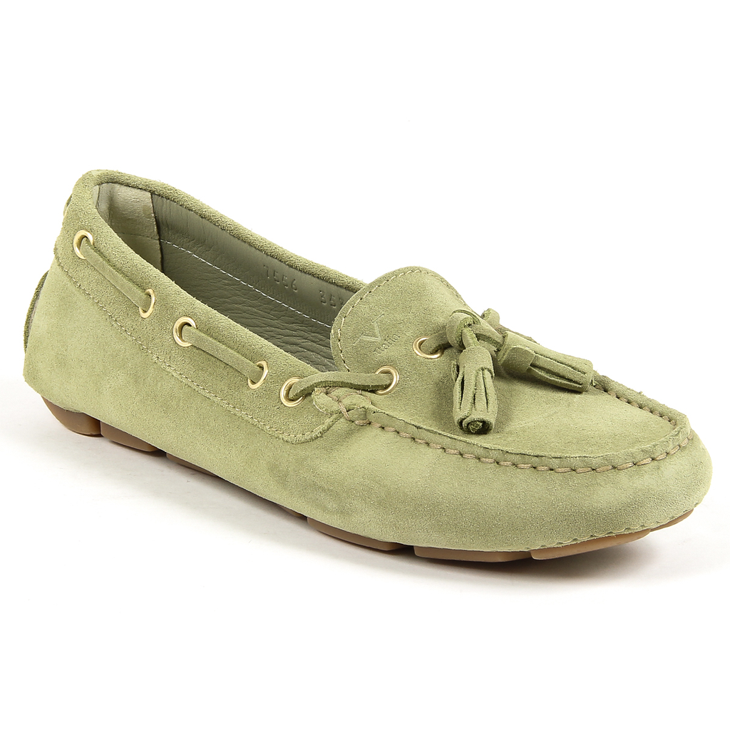 V 1969 Italia Womens Loafer Green TORINO