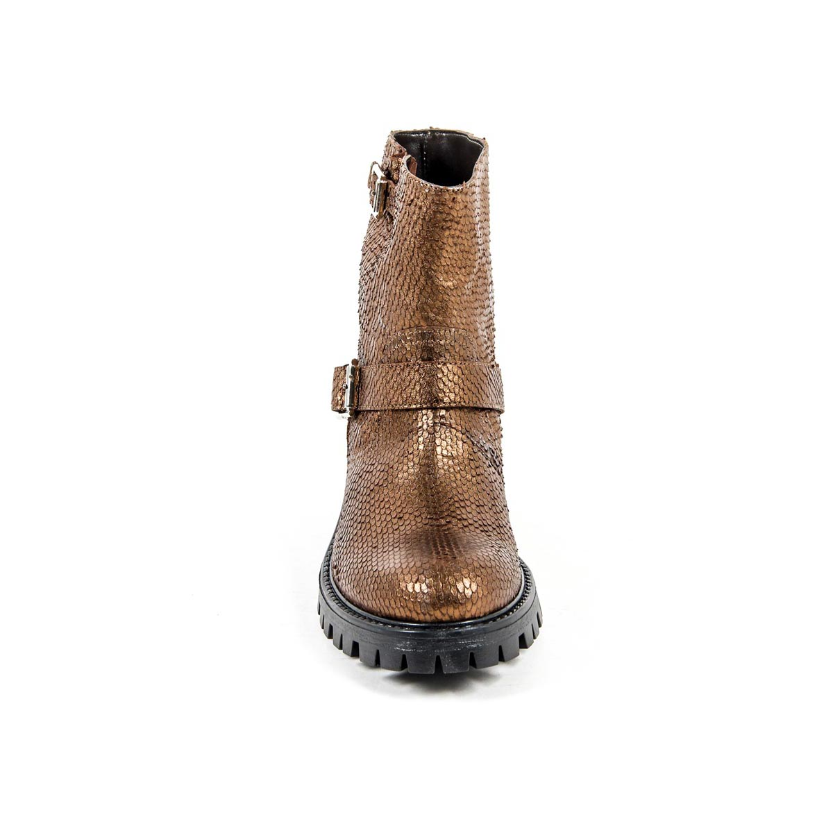 V 1969 Italia Stivaletto corto da donna B1441 VIPER BRONZO