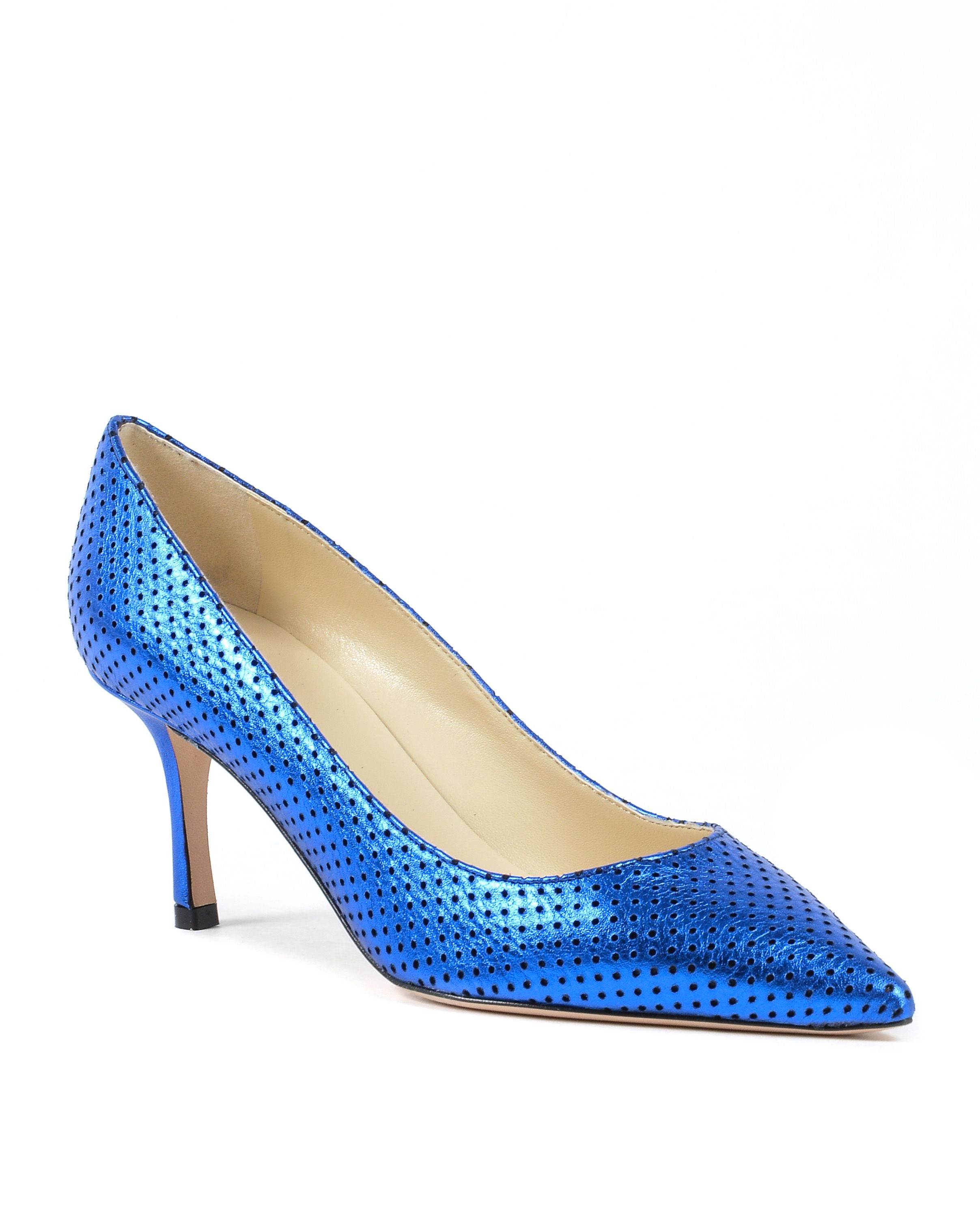 Décolleté Donna 19V69 Italia Lamè Blu DEC65 TRAF LAM BLU ELETTRICO