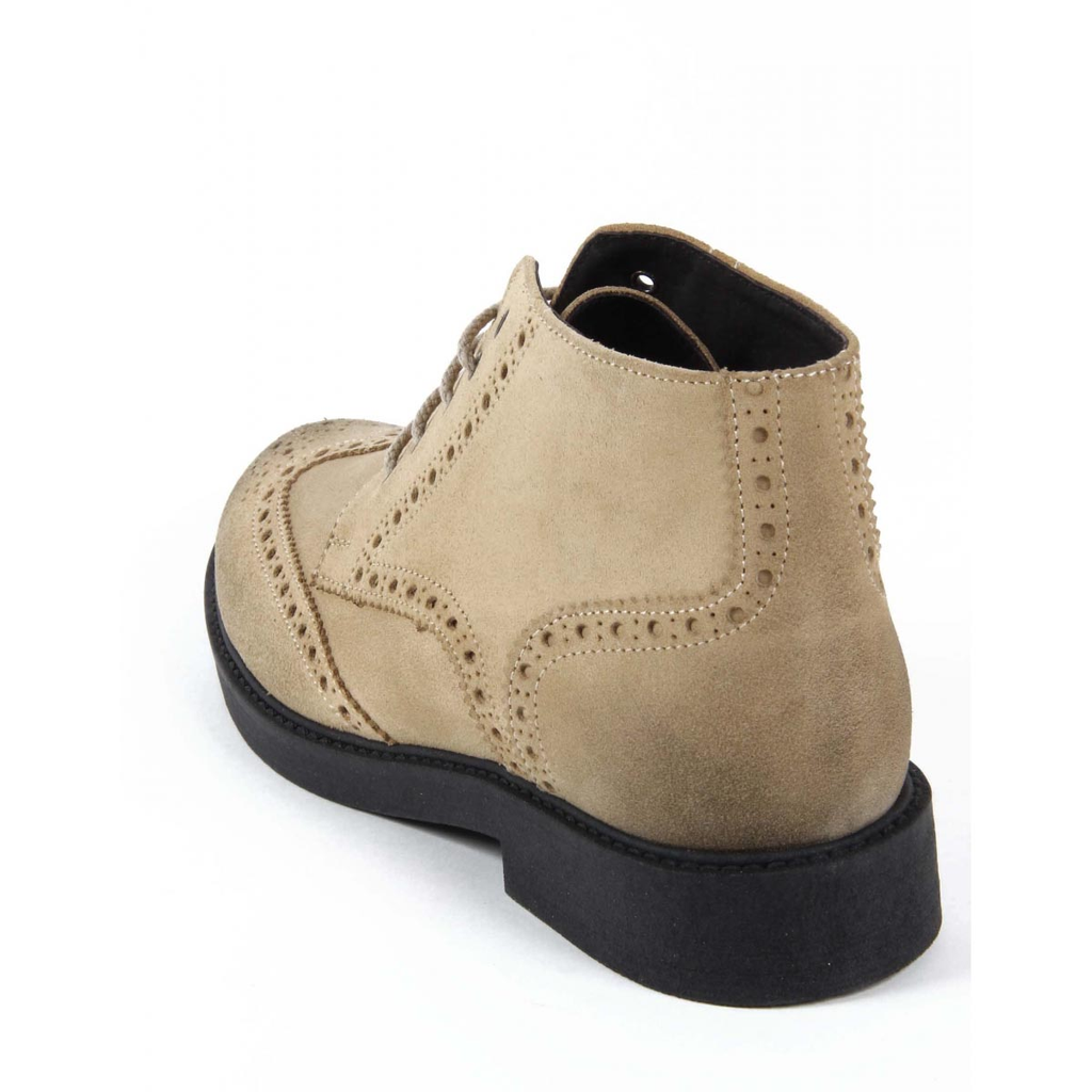 Stivaletto Uomo V 1969 Italia V2660 CAMOSCIO TORTORA