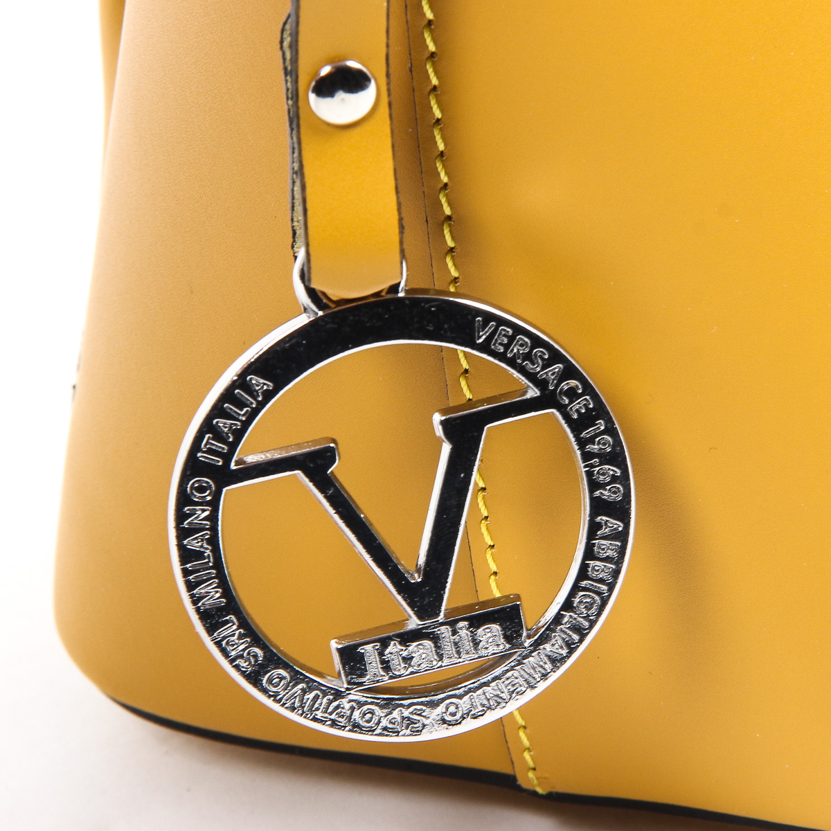 V 1969 Italia Borsa da donna V003-S RUGA SENAPE